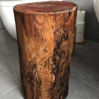 Dressed Timber Stumps Woodpatch House, Wooden Stump Stool Bathroom